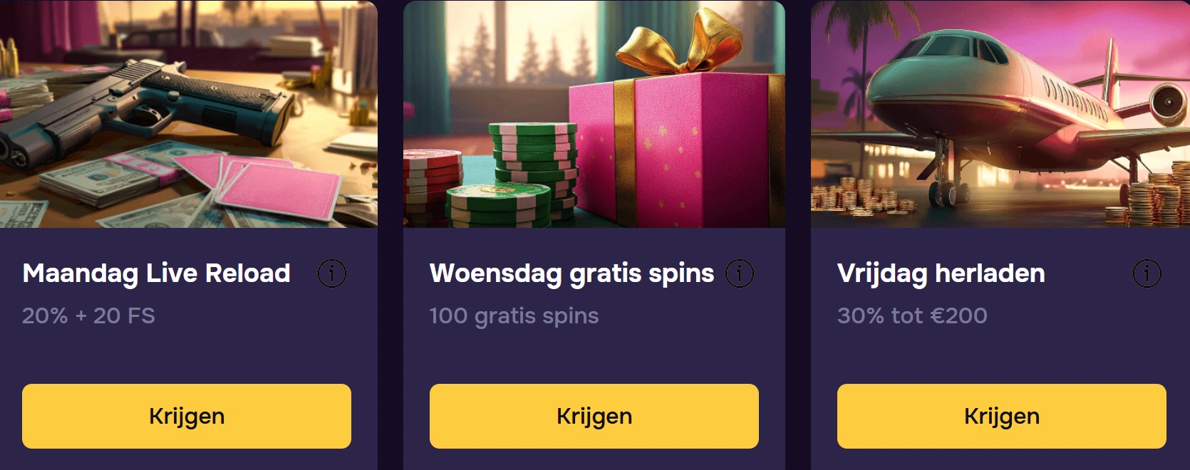 GTBet Casino Andere Bonussen